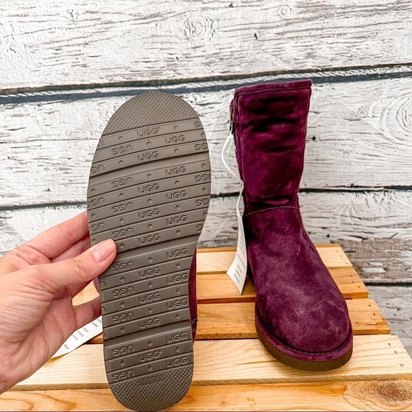 UGG Womens Abree Short II - Port - 5 - Picture 4 of 6